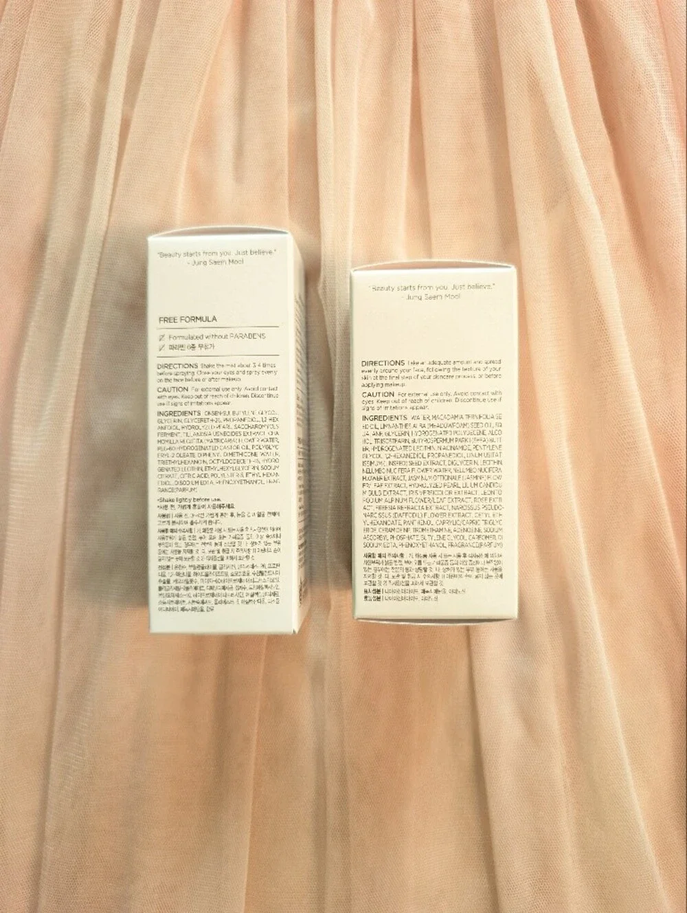 JUNGSAEMMOOL Essential Mool Micro Fitting Mist & Cream Set